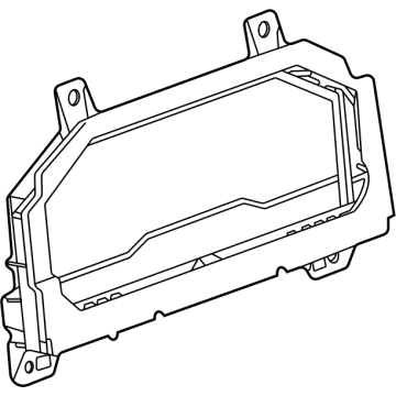 GM 85012310 Cluster, Instrument Panel Gage 85012310 GM Cluster, Instrument Panel Gage Illustration 1 of 1