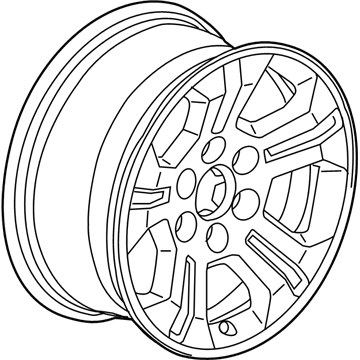 Chevy 20937771 Wheel, Alloy