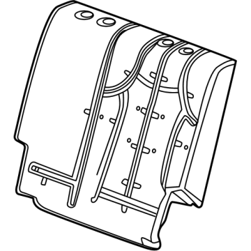 Cadillac 85090174 Seat Back Pad