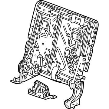 Cadillac 87817378 Seat Back Frame