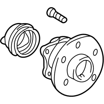 Pontiac Wheel Hub - 19184270