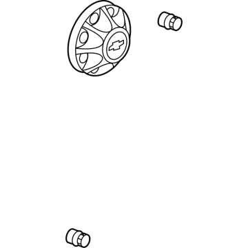GMC 84859647 Hub Cap