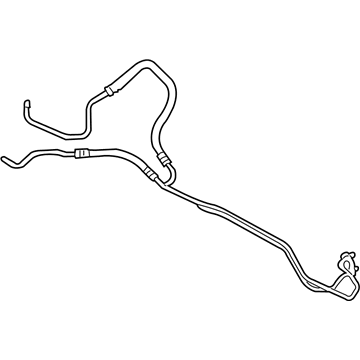 Cadillac Transmission Oil Cooler Hose - 25829896
