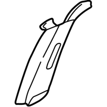 GM 22600216 Center Pillar, Inner Passenger Side 22600216 GM Center Pillar, Inner Passenger Side Illustration 1 of 1