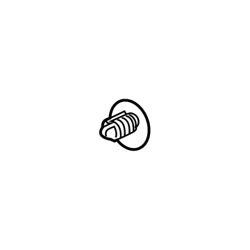GM 13470479 Seat Back Pad Retainer, Front 13470479 GM Seat Back Pad Retainer, Front Illustration 1 of 1