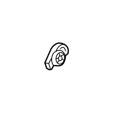 GM 13320324 Seat Back Frame Retainer Plate, Front Driver Side 13320324 GM Seat Back Frame Retainer Plate, Front Driver Side Illustration 1 of 1