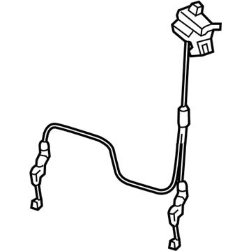 GM 13381390 Bezel, Front Driver Side 13381390 GM Bezel, Front Driver Side Illustration 1 of 1