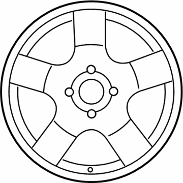 Chevy 95905460 Wheel, Alloy