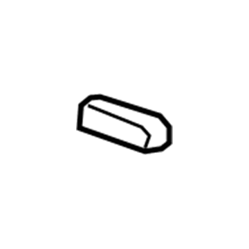 84376422 GM Seat Switch Knob, Beige, Front Illustration 1 of 1