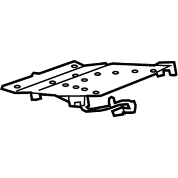 GM 86781009 Seat Cushion Heater, Front 86781009 GM Seat Cushion Heater, Front Illustration 1 of 1