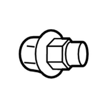 Pontiac 9598708 Wheel Nut