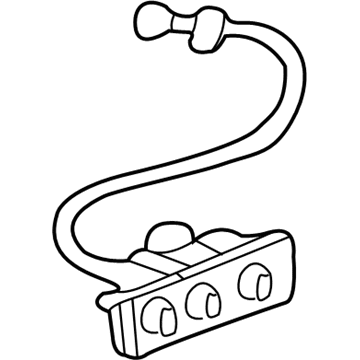 GM 52481509 Heater Control 52481509 GM Heater Control Illustration 1 of 1