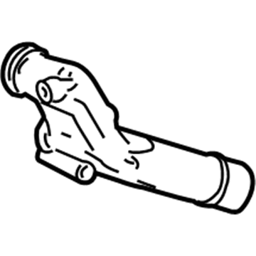 Cadillac 12573985 Water Outlet