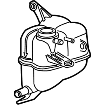 Cadillac 25769371 Reservoir Tank