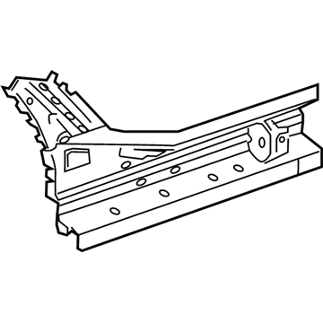 GM 95089910 Rocker Reinforcement 95089910 GM Rocker Reinforcement Illustration 1 of 1