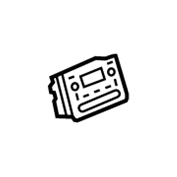 15850810 GM Radio Control Illustration 1 of 1