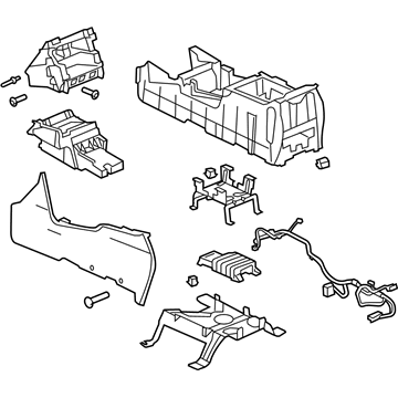 Chevy 88986696 Console Assembly