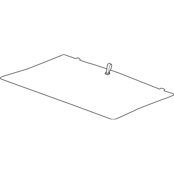 GM 94558326 Floor Cover 94558326 GM Floor Cover Illustration 1 of 1