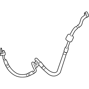 Saturn 25795069 Lower Return Hose