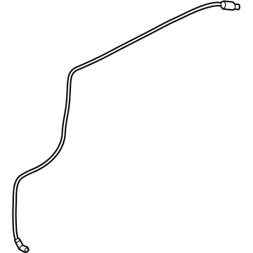 GM 22754403 Washer Hose 22754403 GM Washer Hose Illustration 1 of 1