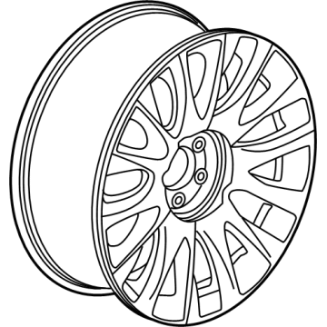 Cadillac 87835090 Wheel, Alloy