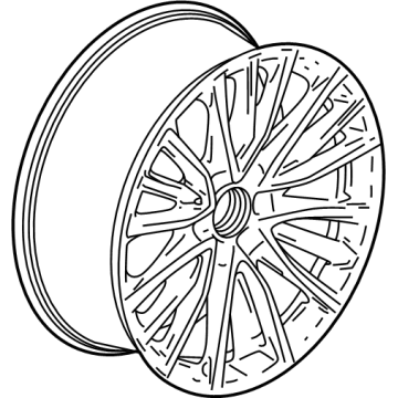 84258723 GM Wheel, Alloy Illustration 1 of 1