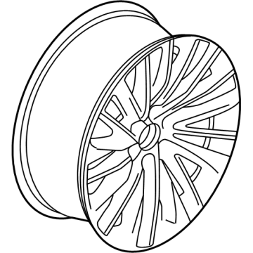 Cadillac 87835090 Wheel, Alloy