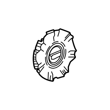 Cadillac 23376214 Center Cap