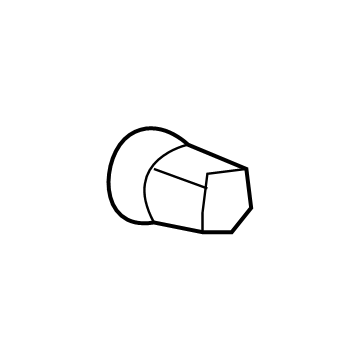 GMC 9596070 Wheel Nut