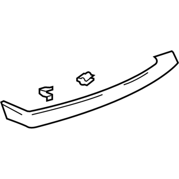 GM 15291031 Insert, Rear Driver Side 15291031 GM Insert, Rear Driver Side Illustration 1 of 1