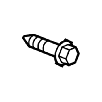 GM 11518883 Door Trim Panel Screw 11518883 GM Door Trim Panel Screw Illustration 1 of 1