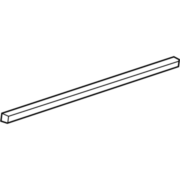 GM 10383049 Belt Weatherstrip, Passenger Side 10383049 GM Belt Weatherstrip, Passenger Side Illustration 1 of 1