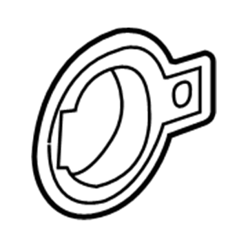 GM 10382532 Handle Bezel 10382532 GM Handle Bezel Illustration 1 of 1