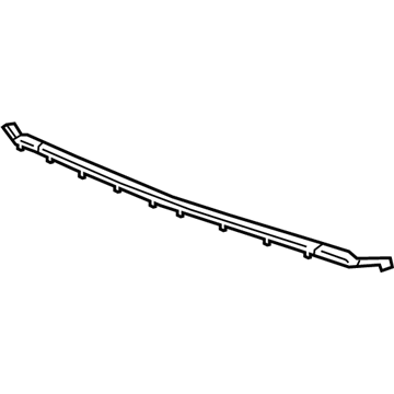 84467596 GM Front Weatherstrip Illustration 1 of 1