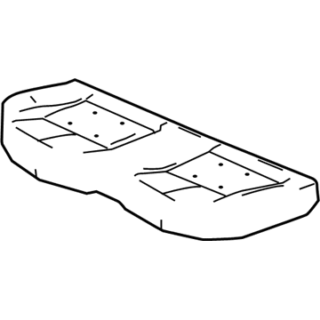 Pontiac Seat Cushion - 19123112