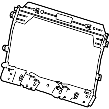 Pontiac 88994640 Seat Back Frame