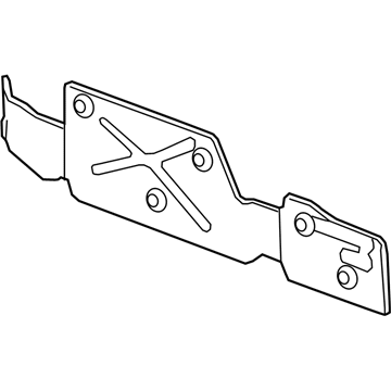 GM 85170644 Side Shield 85170644 GM Side Shield Illustration 1 of 1
