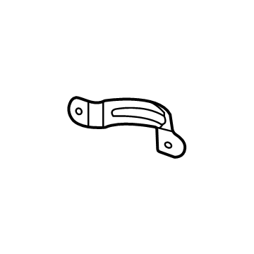 GM 84152079 Auxiliary Pump Bracket 84152079 GM Auxiliary Pump Bracket Illustration 1 of 1