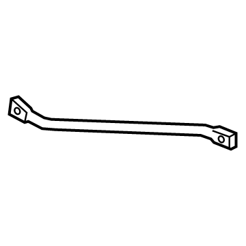 GM 84455013 Diagonal Brace, Front Driver Side 84455013 GM Diagonal Brace, Front Driver Side Illustration 1 of 1