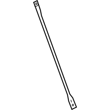 GM 84449858 Diagonal Brace, Front Passenger Side 84449858 GM Diagonal Brace, Front Passenger Side Illustration 1 of 1