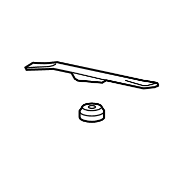 GM 84398049 Cross Bar, Front Passenger Side 84398049 GM Cross Bar, Front Passenger Side Illustration 1 of 1