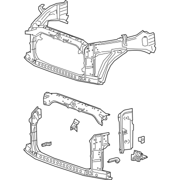 Chevy Silverado 1500 LTD Radiator Support - 86790624