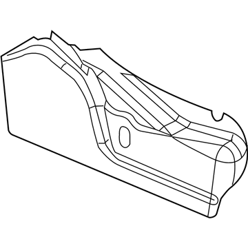 GM 88941716 Side Cover 88941716 GM Side Cover Illustration 1 of 1