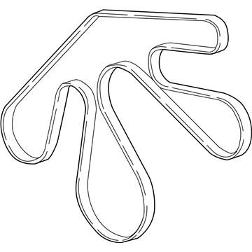 Chevy Express 3500 V-Belt - 12662028