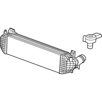Cadillac 42800581 Auxiliary Radiator