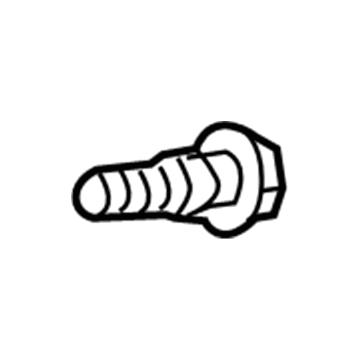 GM 15170149 Lower Shaft Lower Bolt 15170149 GM Lower Shaft Lower Bolt Illustration 1 of 1