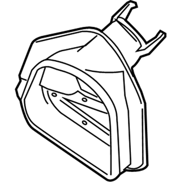 GM 25918350 Lower Seal 25918350 GM Lower Seal Illustration 1 of 1