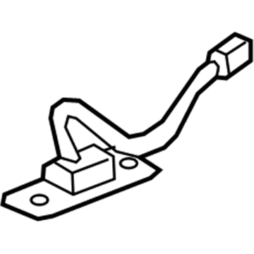 39132206 GM Rear Camera, Driver Side Illustration 1 of 1