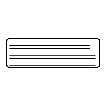 Chevy 84699160 Warning Label