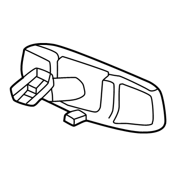 Buick 13524916 Mirror Inside
